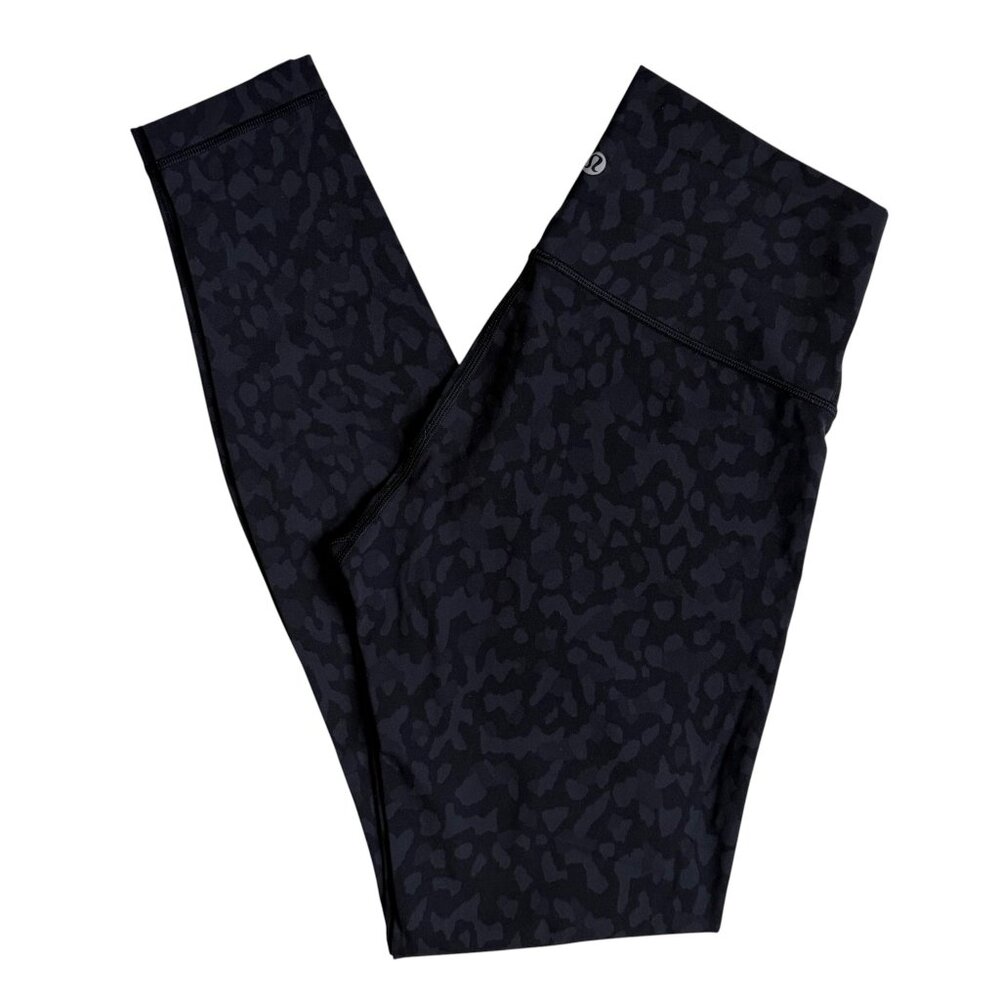 Lululemon Wunder Under High-Rise Tight 28" Formation Camo Deep Coal Multi - 6